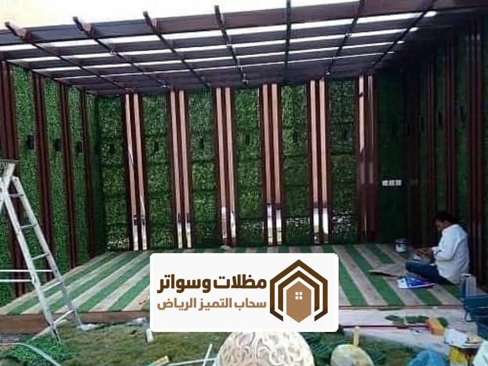 أنواع البرجولات خشبية الرياض