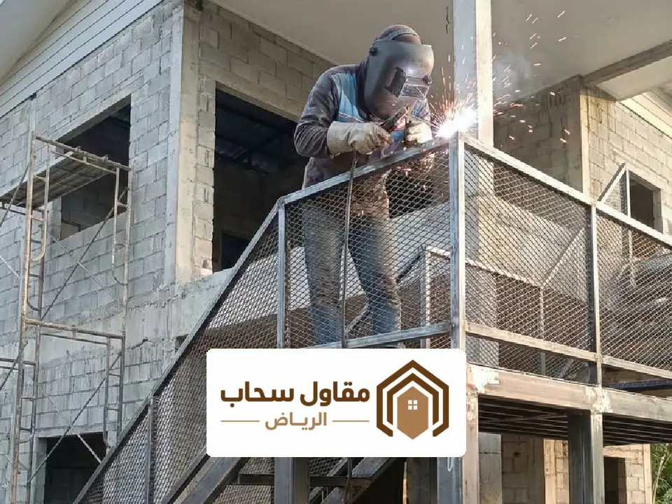تفصيل سلالم حديد شمال الرياض